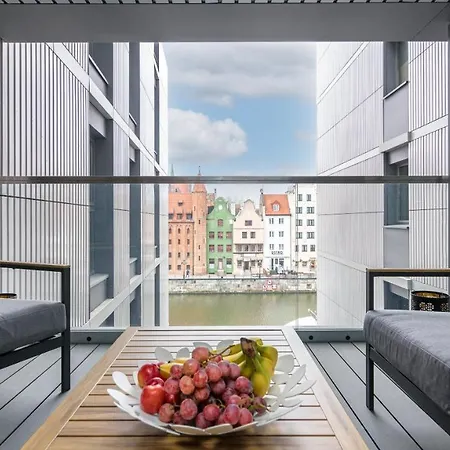 Apartament Chmielny River View - Granaria - Comfy Apartments Danzig Exterior foto